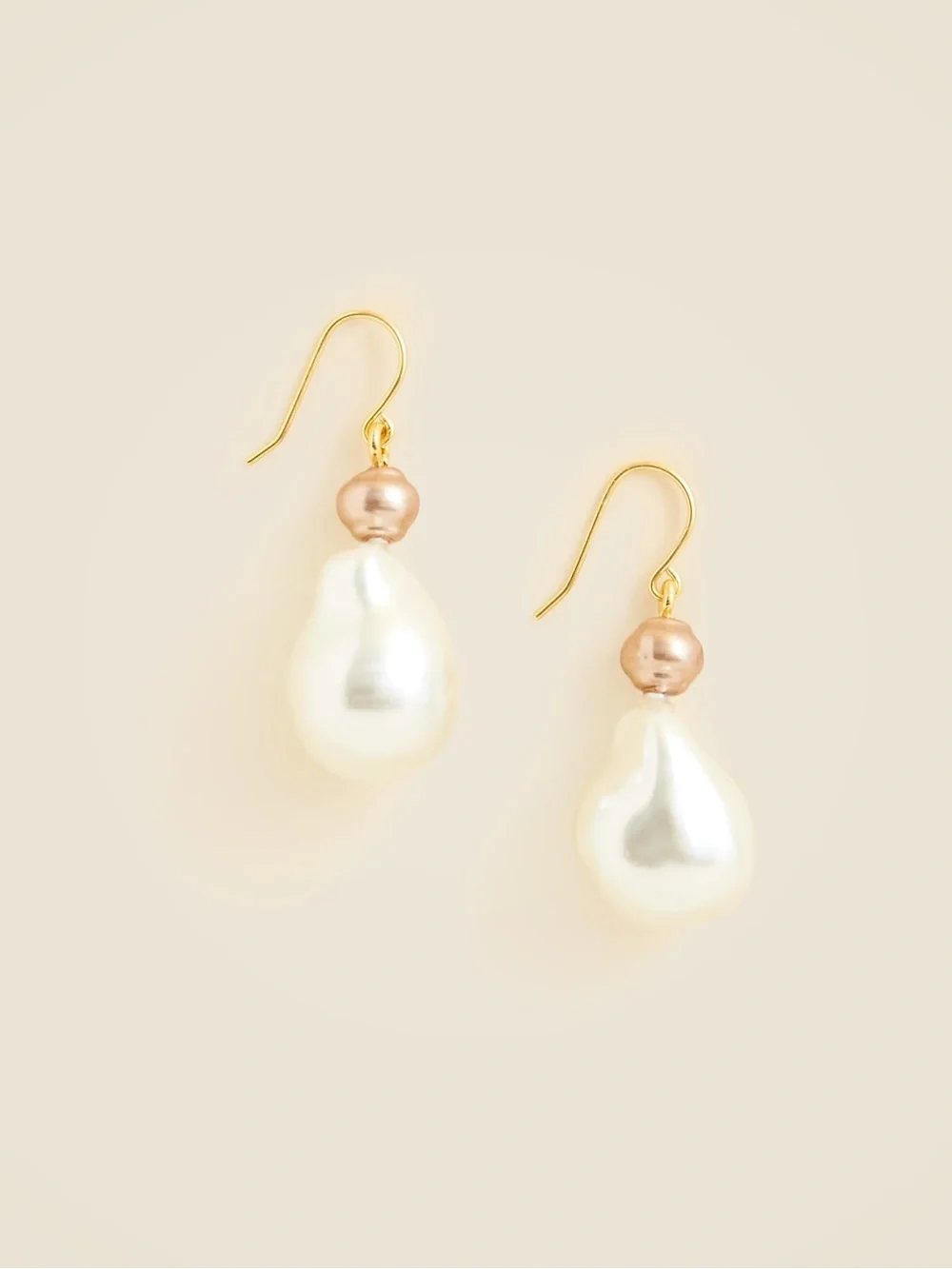 New J. Crew Freshwater pearl drop earrings